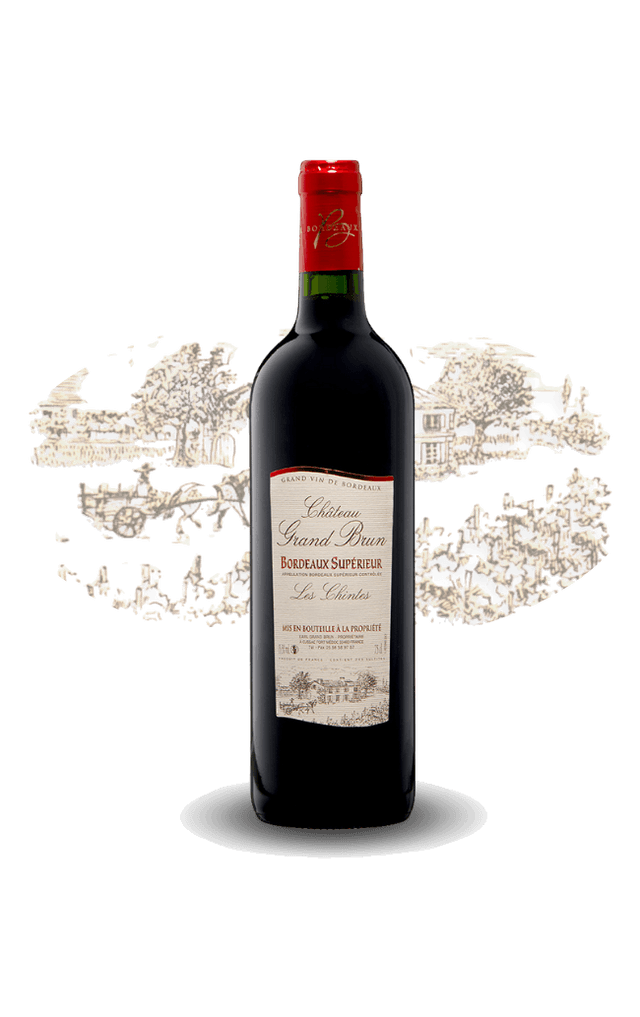 Bouteille de Bordeaux Supérieur — Château Grand Brun